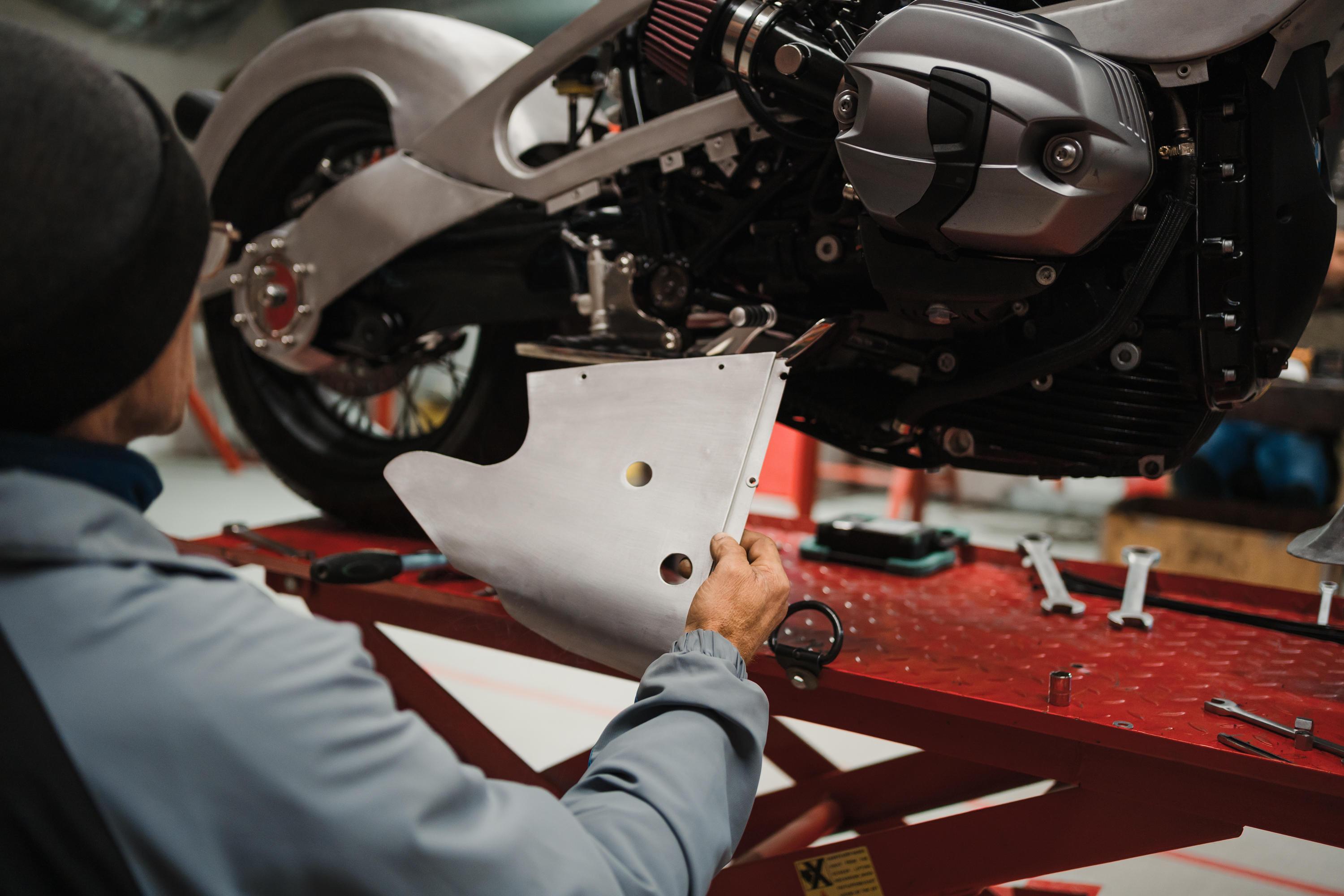 Berk Motors Mechanic at Work